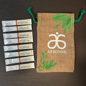 Arbonne bag + (8) fizz sticks